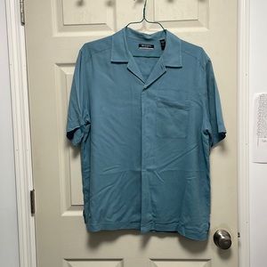 Brandini Teal/Blue Short Sleeve Shirt